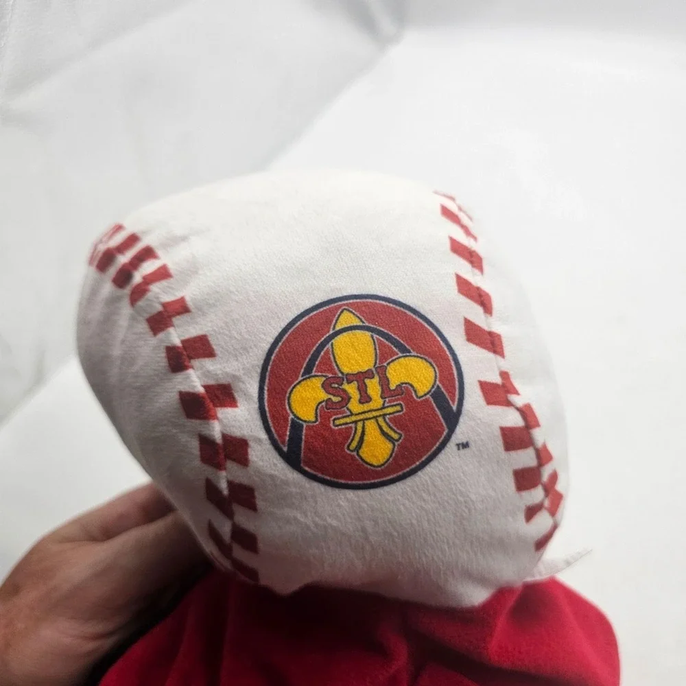 St. Louis Cardinals Plush Figure One Size Red White MLB Baseball Kids Club